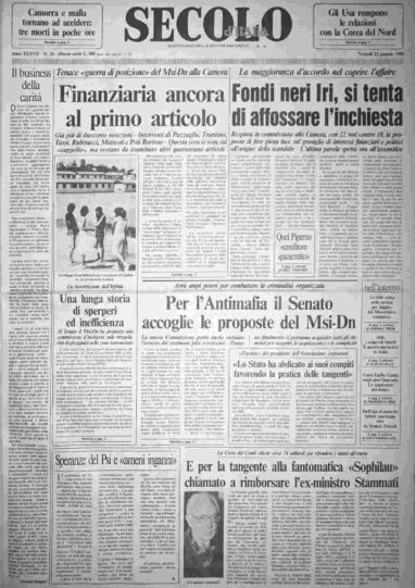 venerdì 22 gennaio 1988