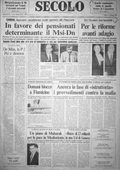 sabato 23 gennaio 1988