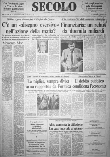 mercoledì 27 gennaio 1988