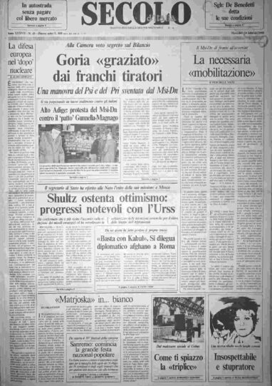 mercoledì 24 febbraio 1988