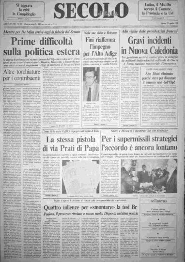 sabato 23 aprile 1988