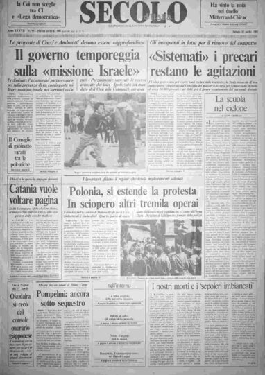 sabato 30 aprile 1988