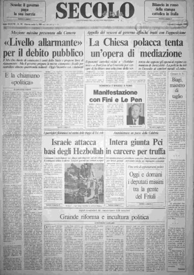 giovedì 5 maggio 1988