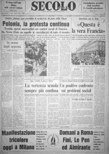 sabato 7 maggio 1988