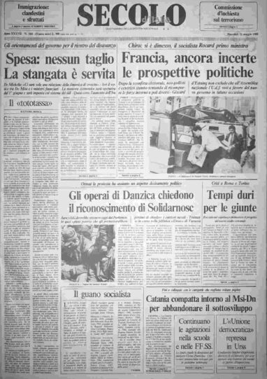 mercoledì 11 maggio 1988