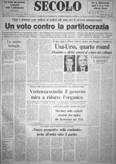 domenica 29 maggio 1988