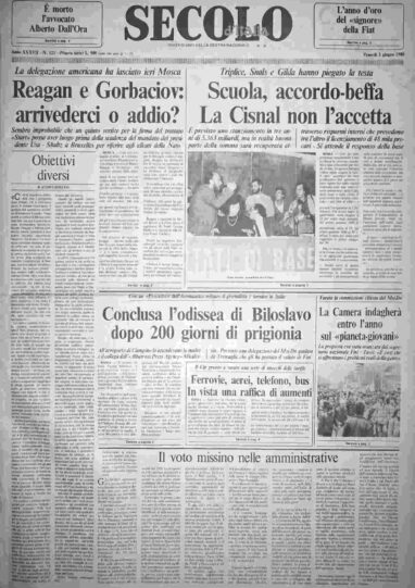 venerdì 3 giugno 1988