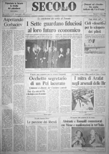 mercoledì 22 giugno 1988