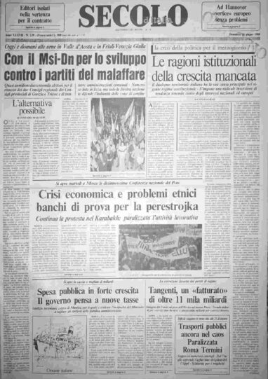 domenica 26 giugno 1988
