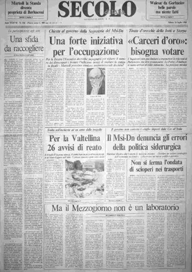 sabato 16 luglio 1988