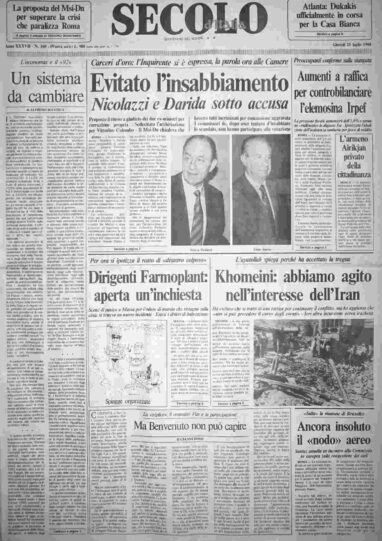 giovedì 21 luglio 1988