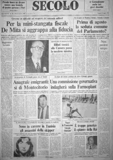 venerdì 22 luglio 1988