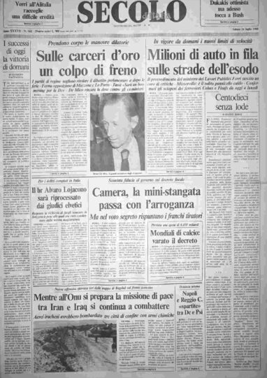 sabato 23 luglio 1988