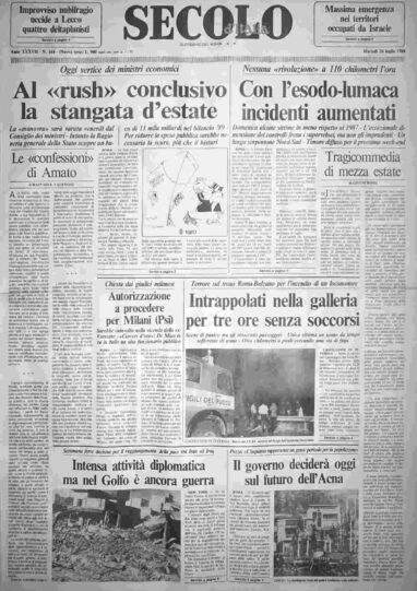 martedì 26 luglio 1988