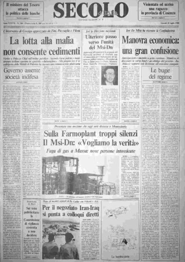 giovedì 28 luglio 1988