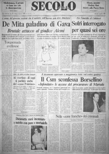giovedì 4 agosto 1988