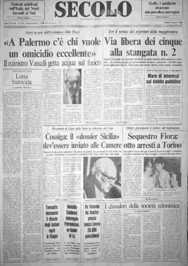 venerdì 5 agosto 1988