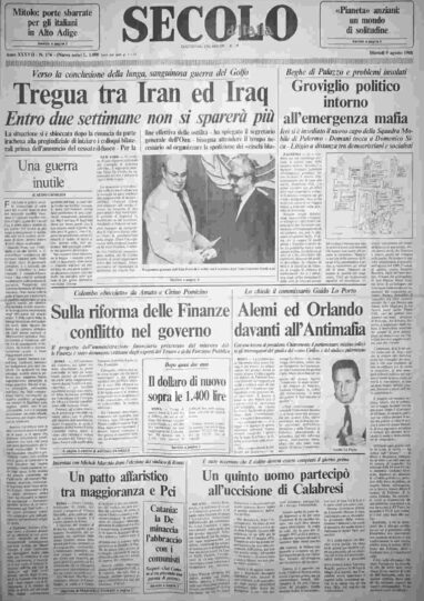 martedì 9 agosto 1988