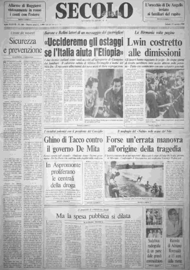 sabato 13 agosto 1988