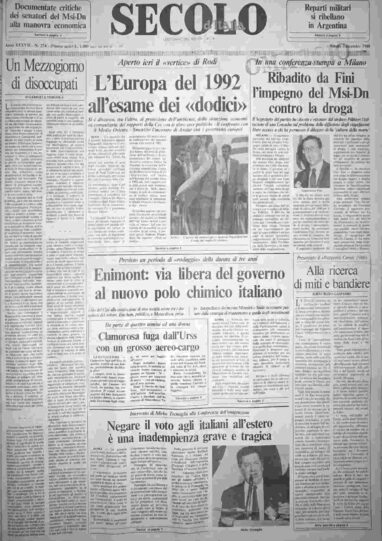 sabato 3 dicembre 1988
