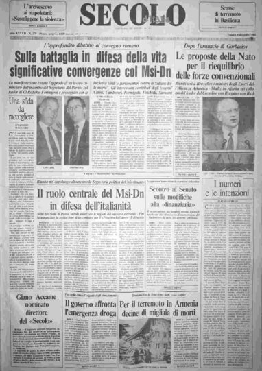 venerdì 9 dicembre 1988