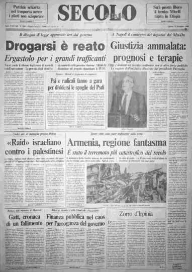 sabato 10 dicembre 1988