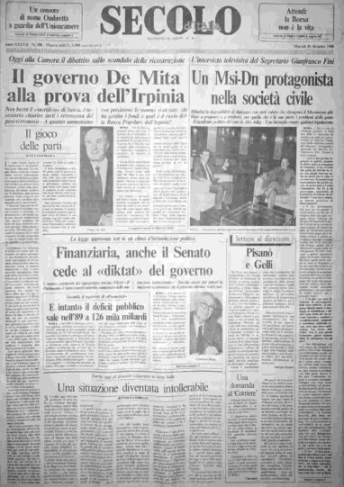 martedì 20 dicembre 1988