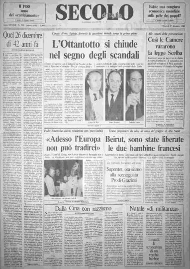 martedì 27 dicembre 1988