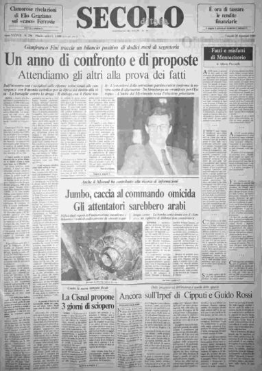 venerdì 30 dicembre 1988