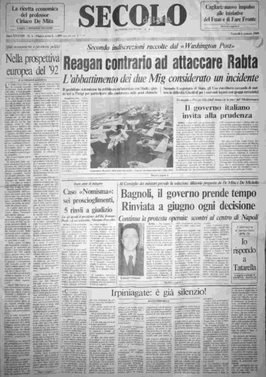 venerdì 6 gennaio 1989