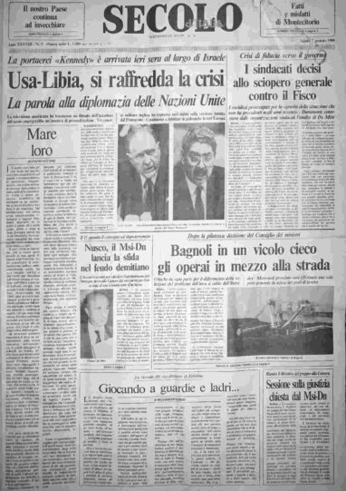 sabato 7 gennaio 1989