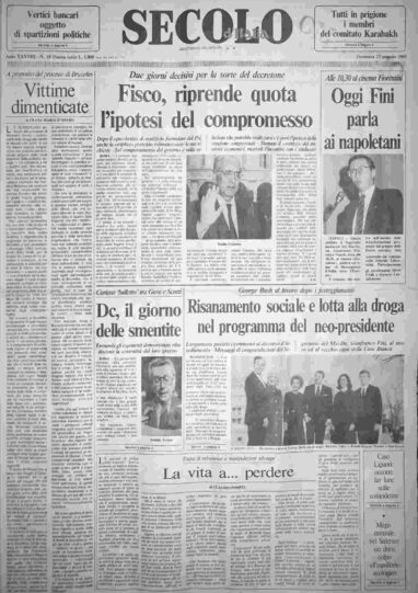 domenica 22 gennaio 1989