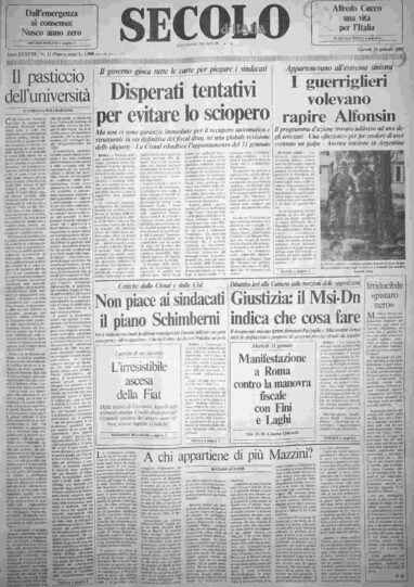 giovedì 26 gennaio 1989