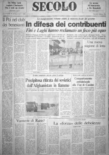 mercoledì 1 febbraio 1989