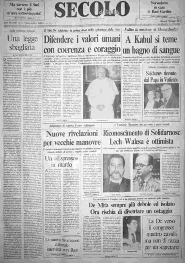 martedì 7 febbraio 1989