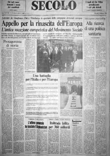 giovedì 16 febbraio 1989