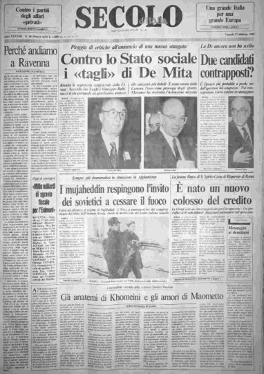 venerdì 17 febbraio 1989