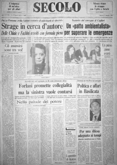 martedì 21 febbraio 1989