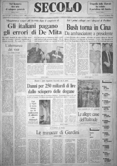 domenica 26 febbraio 1989