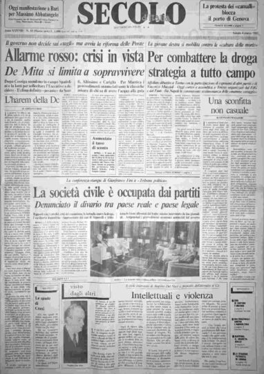 sabato 4 marzo 1989