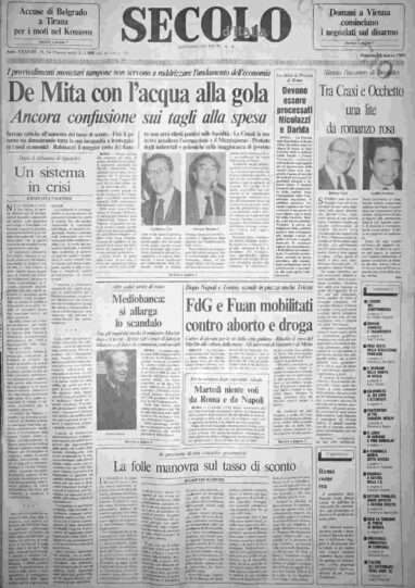 domenica 5 marzo 1989
