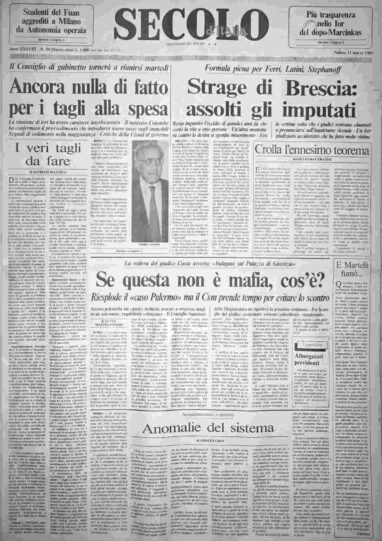 sabato 11 marzo 1989