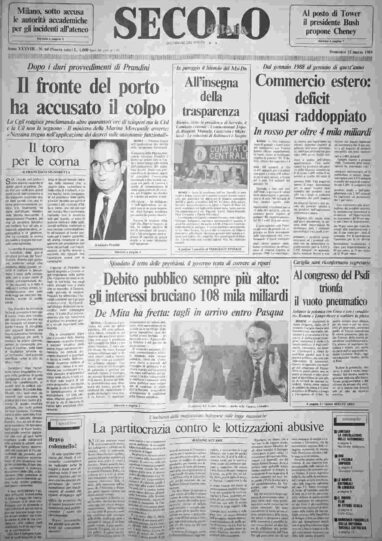 domenica 12 marzo 1989
