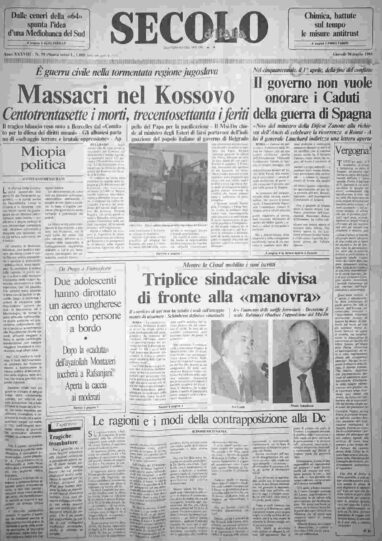giovedì 30 marzo 1989