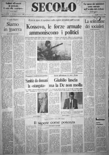 venerdì 31 marzo 1989