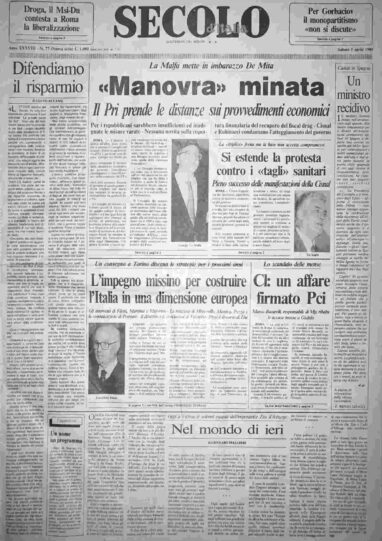 sabato 1 aprile 1989