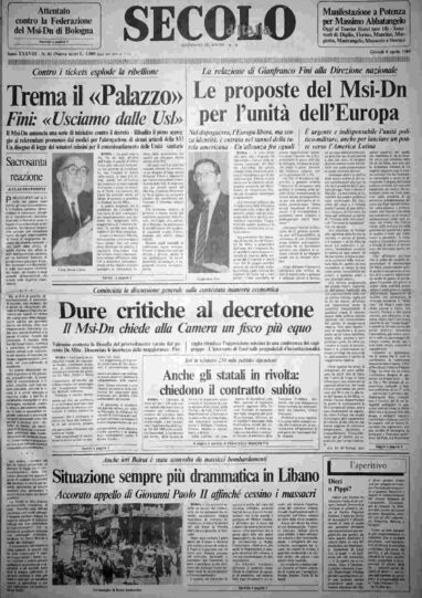 giovedì 6 aprile 1989