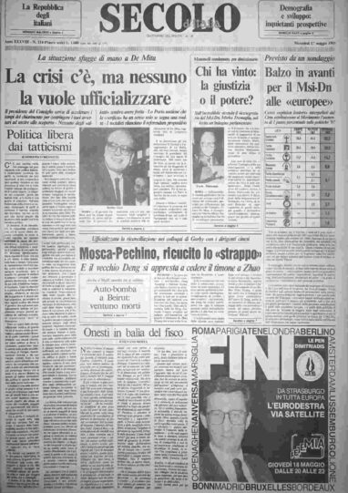 mercoledì 17 maggio 1989