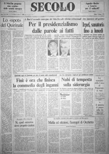 sabato 3 giugno 1989