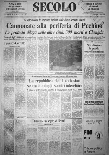 mercoledì 7 giugno 1989